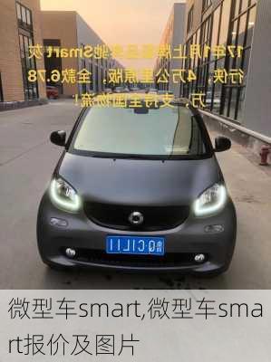 微型车smart,微型车smart报价及图片