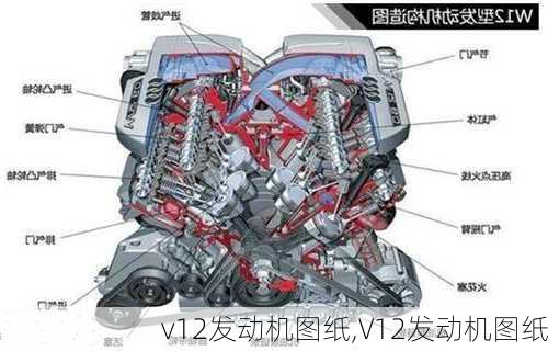 v12发动机图纸,V12发动机图纸