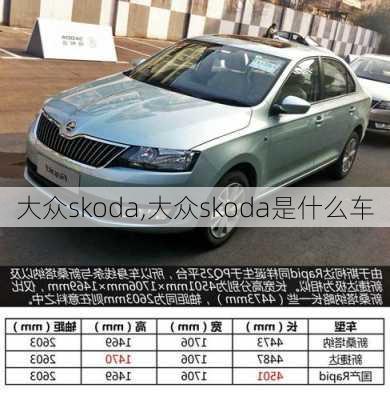 大众skoda,大众skoda是什么车