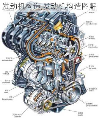 发动机构造,发动机构造图解