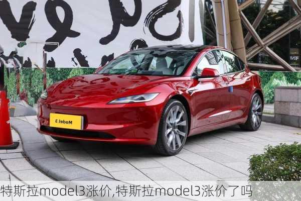 特斯拉model3涨价,特斯拉model3涨价了吗