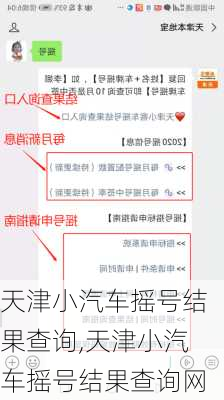 天津小汽车摇号结果查询,天津小汽车摇号结果查询网