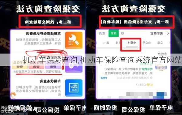 机动车保险查询,机动车保险查询系统官方网站