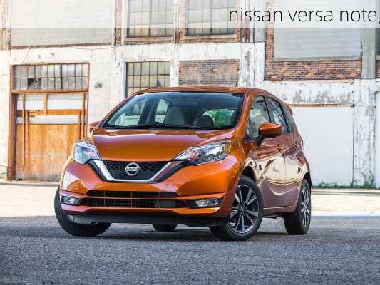 nissan versa note,