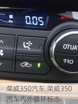 荣威350汽车,荣威350汽车内外循环标志