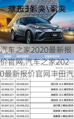 汽车之家2020最新报价官网,汽车之家2020最新报价官网丰田汽车