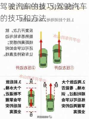 驾驶汽车的技巧,驾驶汽车的技巧和方法