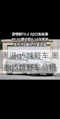 奥迪q5越野车,奥迪q5越野车价格