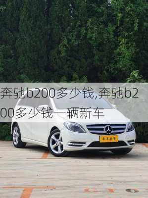 奔驰b200多少钱,奔驰b200多少钱一辆新车