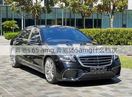 奔驰s 65 amg,奔驰s65amg什么档次