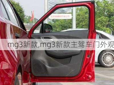 mg3新款,mg3新款主驾车门外观