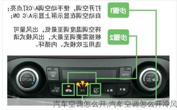 汽车空调怎么开,汽车空调怎么开冷风