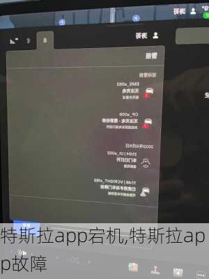 特斯拉app宕机,特斯拉app故障