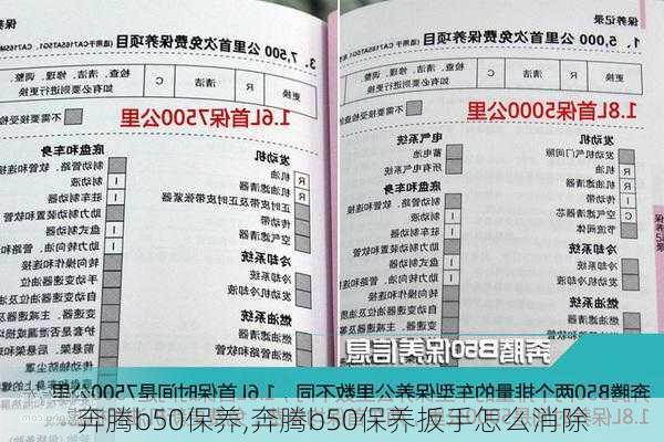 奔腾b50保养,奔腾b50保养扳手怎么消除