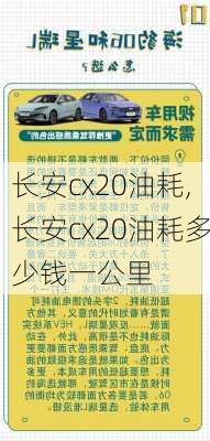 长安cx20油耗,长安cx20油耗多少钱一公里