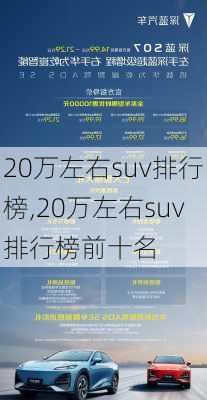 20万左右suv排行榜,20万左右suv排行榜前十名