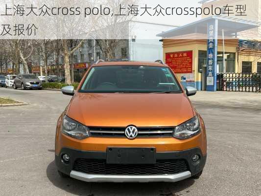 上海大众cross polo,上海大众crosspolo车型及报价