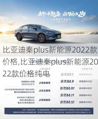 比亚迪秦plus新能源2022款价格,比亚迪秦plus新能源2022款价格纯电