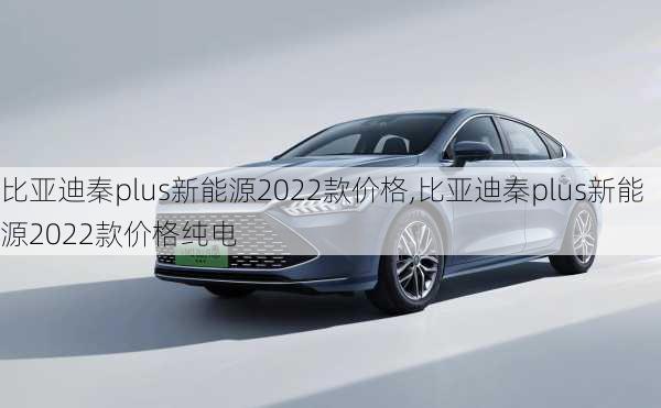 比亚迪秦plus新能源2022款价格,比亚迪秦plus新能源2022款价格纯电