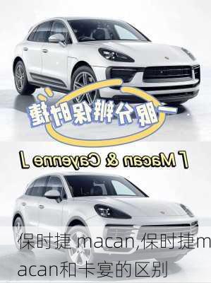 保时捷 macan,保时捷macan和卡宴的区别