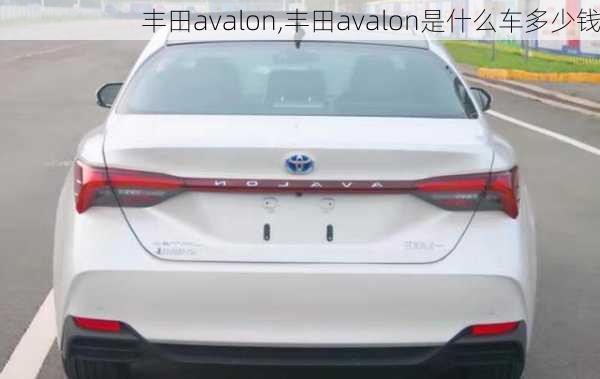 丰田avalon,丰田avalon是什么车多少钱