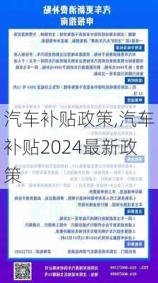 汽车补贴政策,汽车补贴2024最新政策