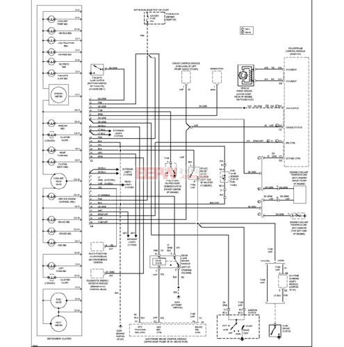 华泰b11,华泰b11仪表线路图