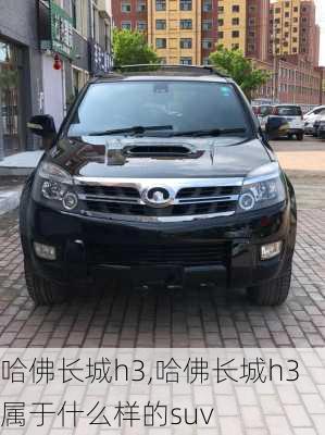 哈佛长城h3,哈佛长城h3属于什么样的suv