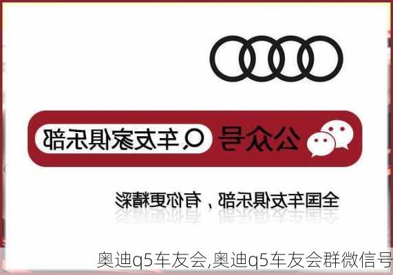 奥迪q5车友会,奥迪q5车友会群微信号