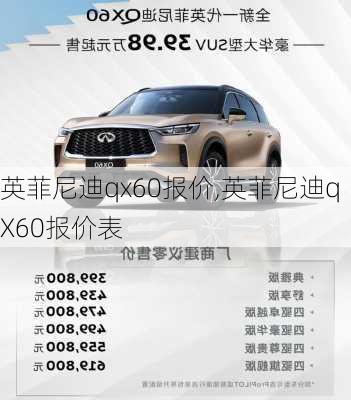 英菲尼迪qx60报价,英菲尼迪qX60报价表